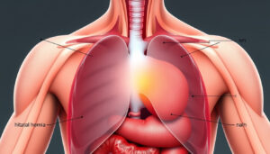 Where Is Hiatal Hernia Pain Located on a Woman? Location & Symptoms